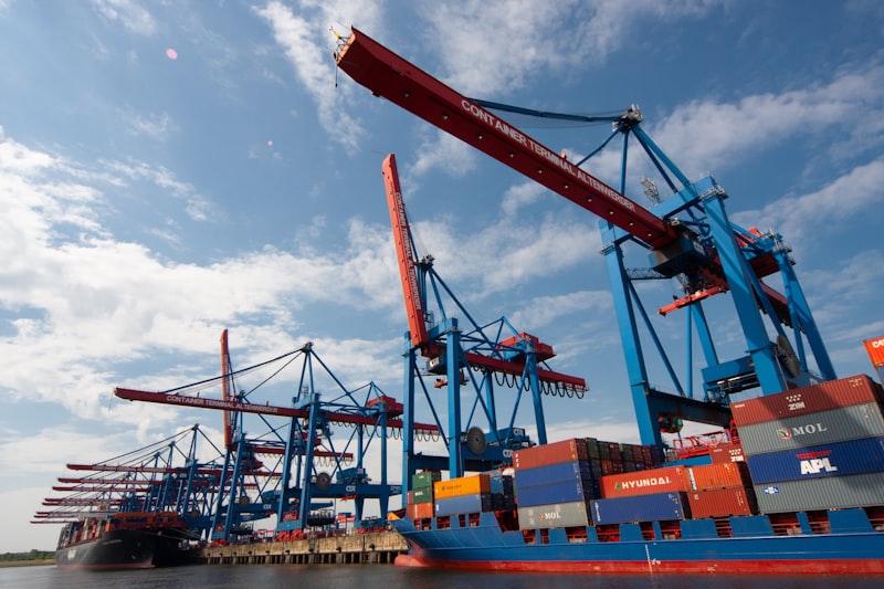 Container ship for global custom sourcing